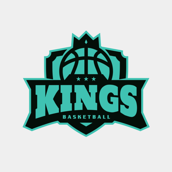 Kings Basketball Logo Template Thumbnail
