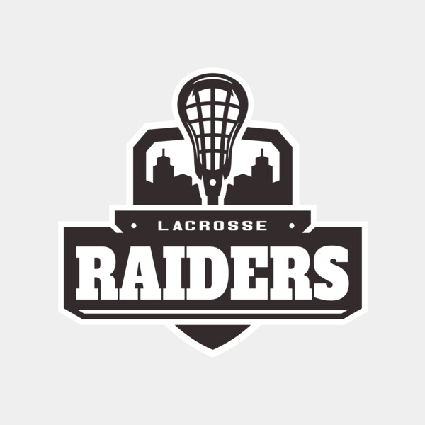 Raiders Lacrosse Logo Template Thumbnail