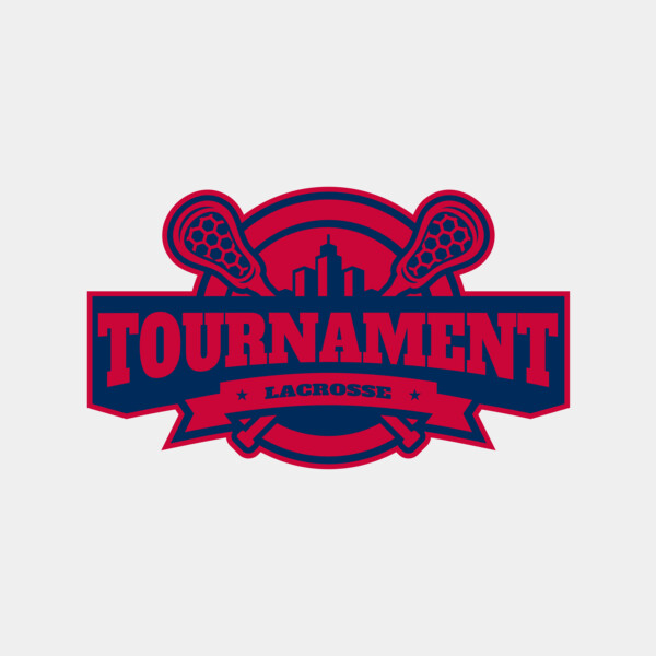 Tournament Lacrosse Logo Template Thumbnail