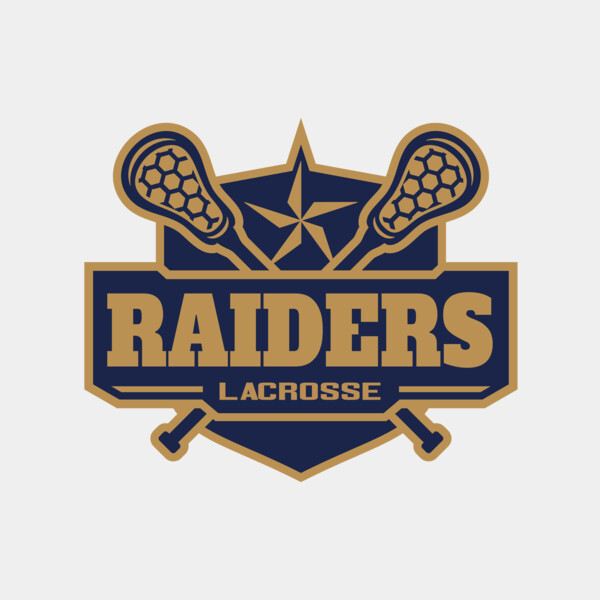 Raiders Lacrosse Logo Template Thumbnail