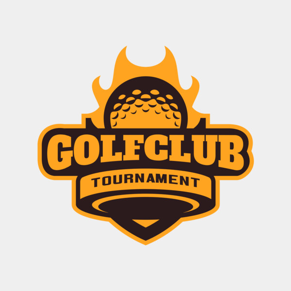 Golf Club Tournament logo template 04 Thumbnail