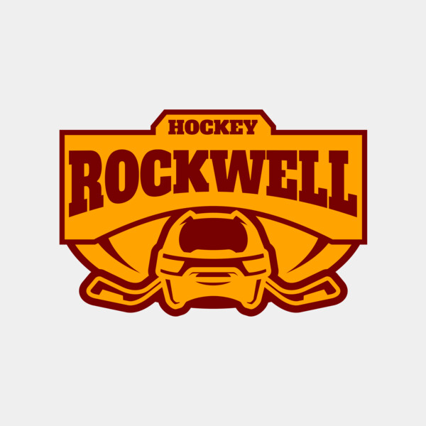 Rockwell Hockey logo template 02 Thumbnail